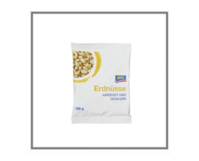 Erdnüsse gesalzen-geröstet, 200 g